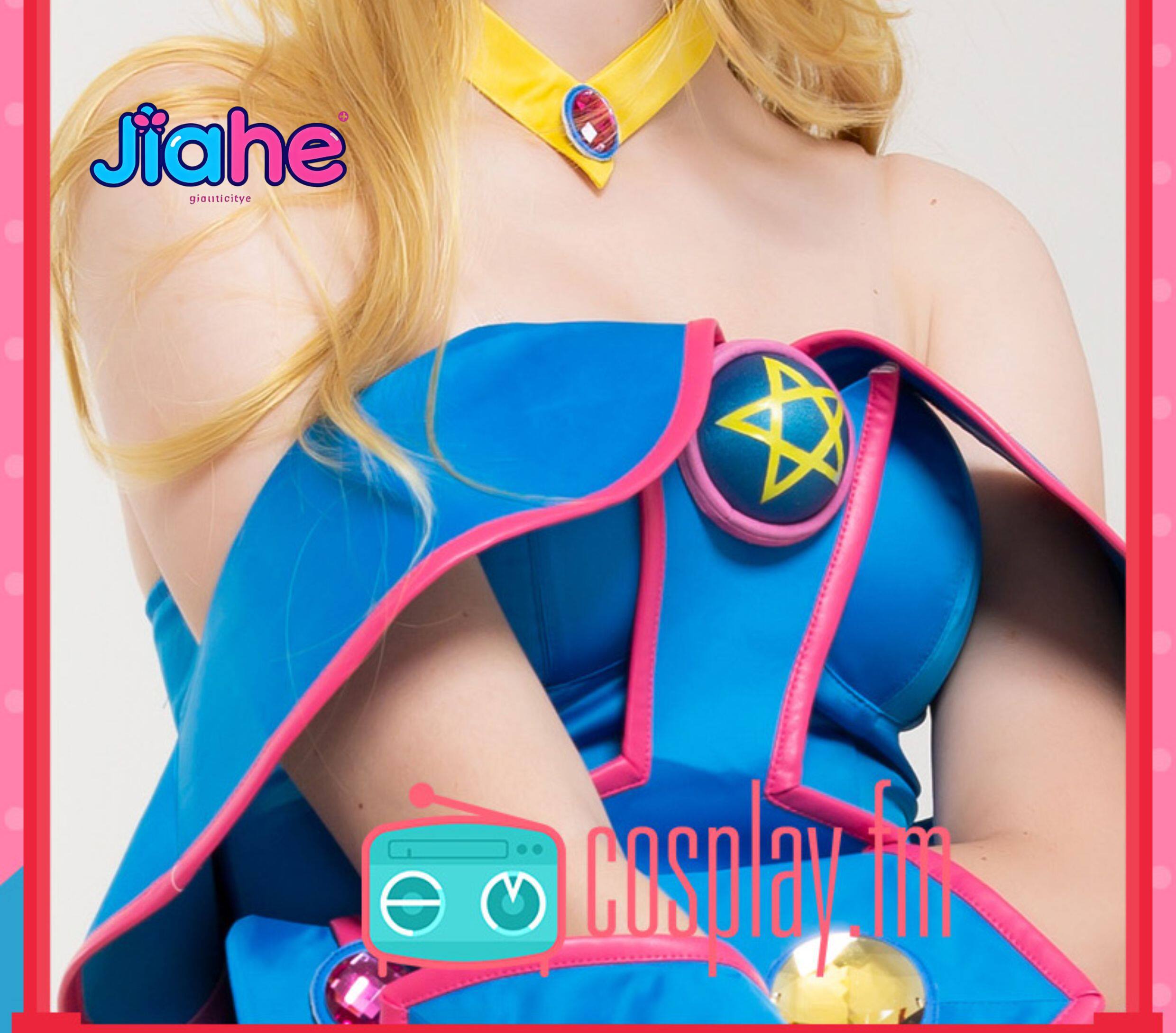 Anime Cosplay Jumpsuit - 다크 마술사 소녀 애니메이션 유기오 코스프레