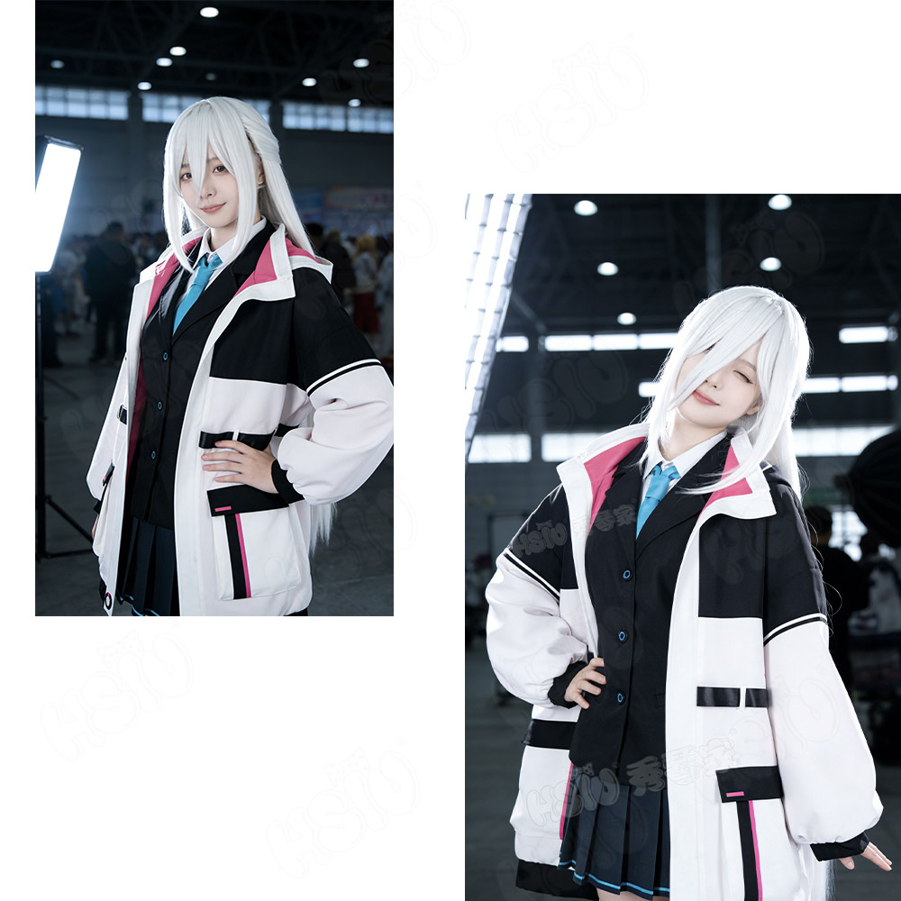 Anime Cosplay Blue Hair - 블루 아카이브 케이 코스프레 의상 가발