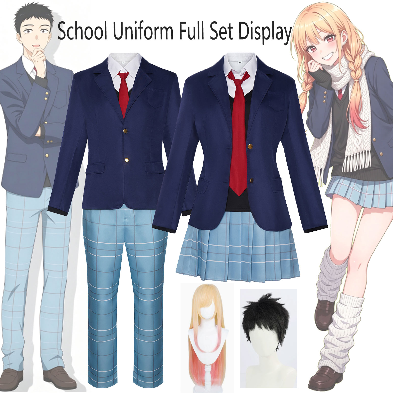 마이 드레스업 달링 시즌 2 코스프레 키트가와 마린,  - Kitagawa Anime Cosplay 리뷰 및 가격