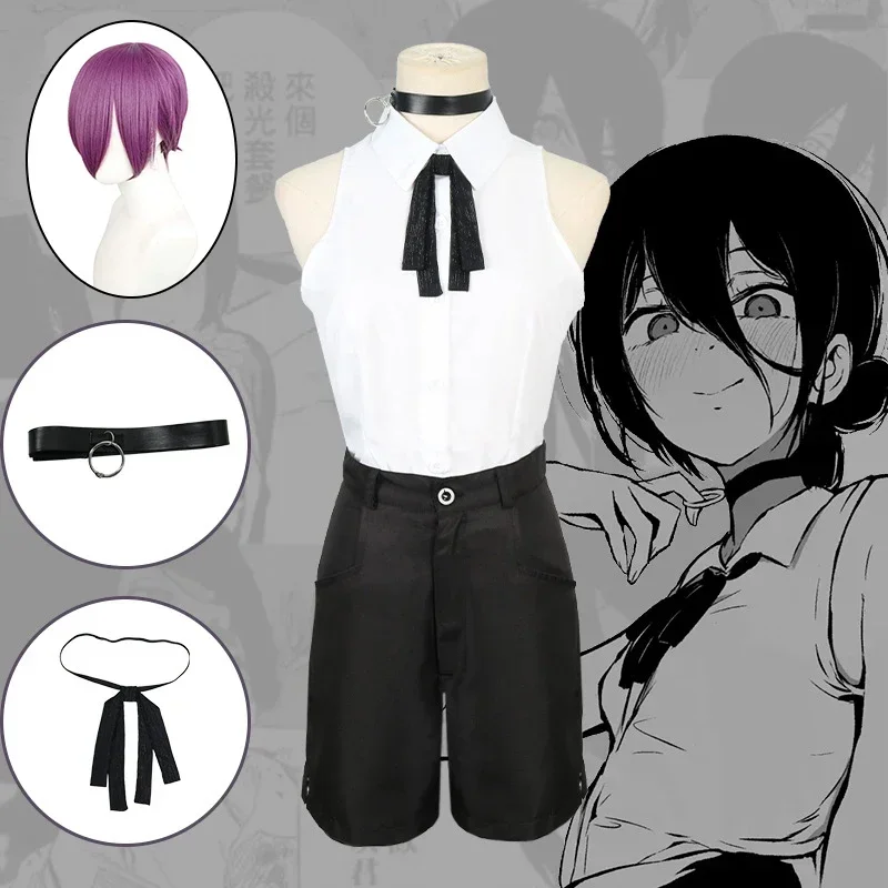 레제 코스프레 의상, 체인소 맨 의상, 파란색 정장,  - Anime Cosplay Ladies 리뷰 및 가격