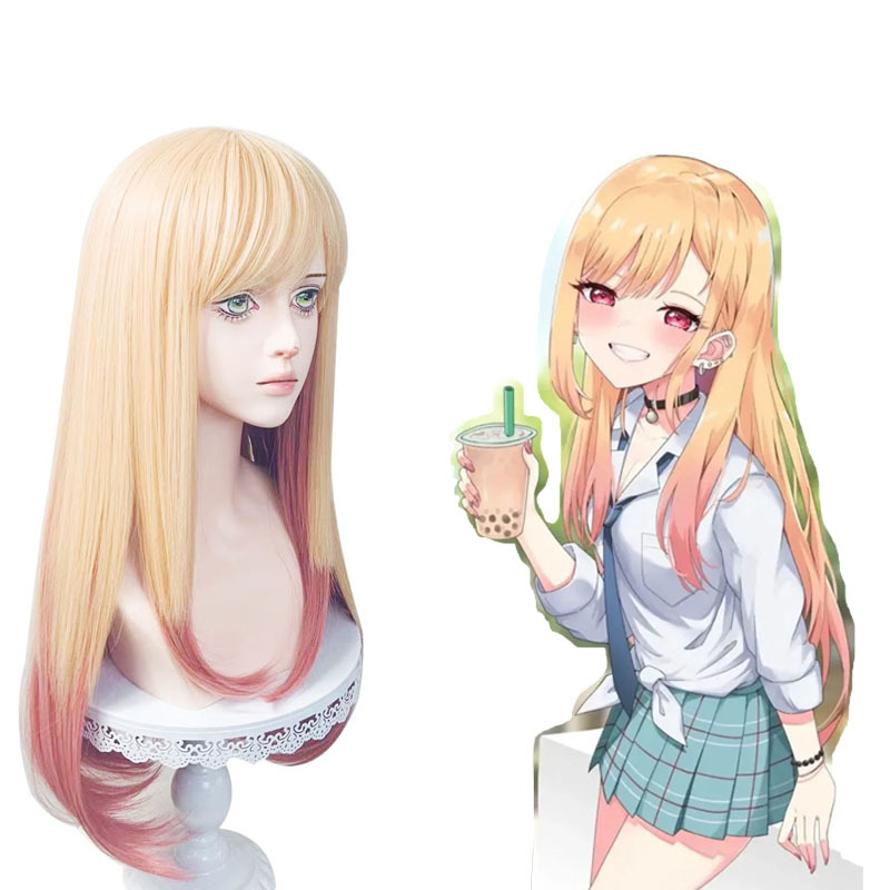 마이 드레스업 달링 인형 마린 키타가와 코스프레 가발  - Kitagawa Anime Cosplay 리뷰 및 가격