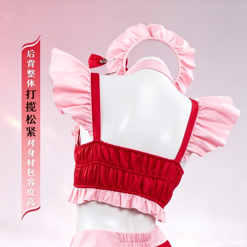 키타가와 마린 핑크 메이드 코스프레 의상, 여성용 할로 - Kitagawa Anime Cosplay 리뷰 및 가격
