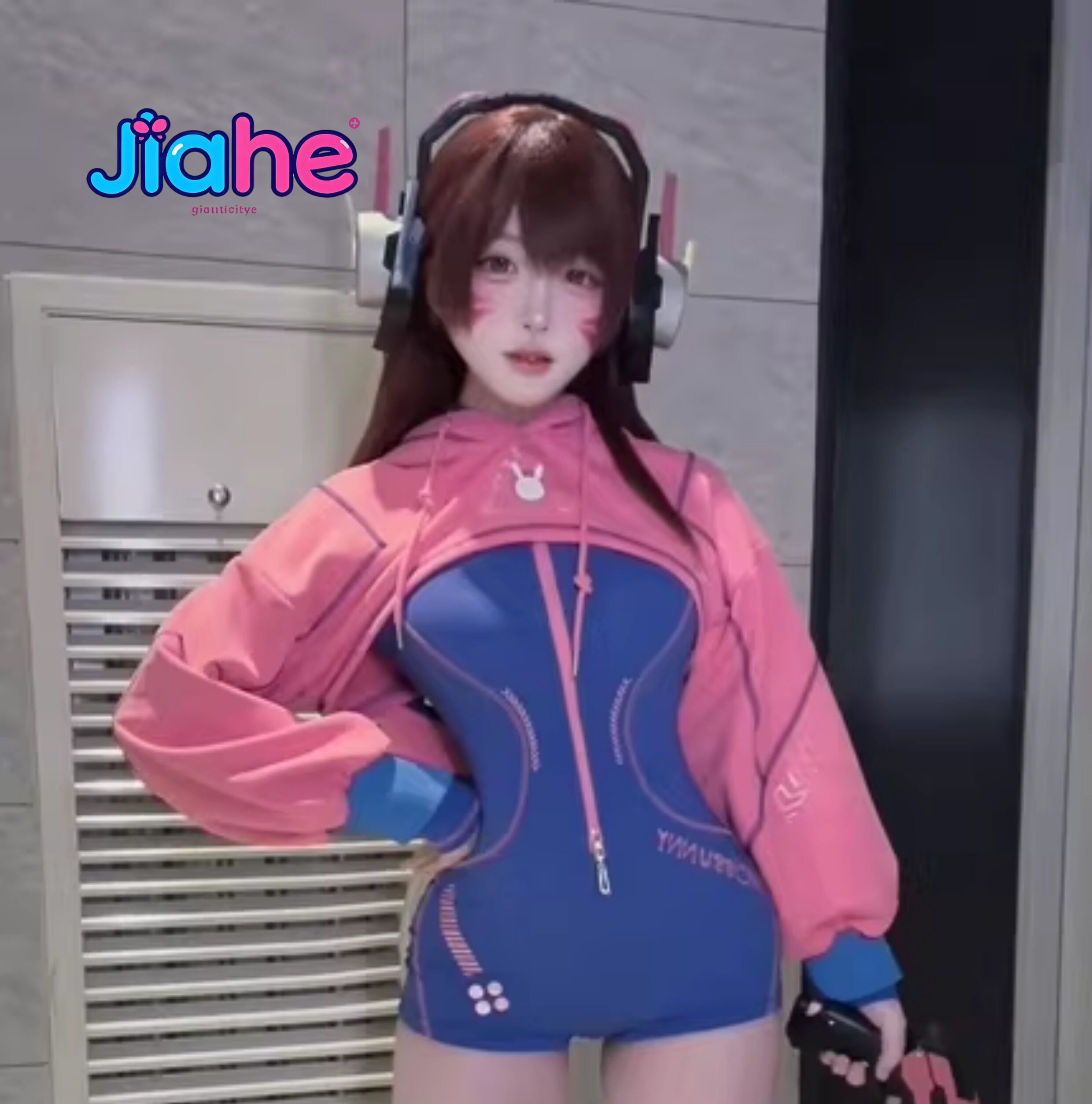 재고 있음 D.Va Overwatch 코스프레 의상 여 - Anime Cosplay Jumpsuit 리뷰 및 가격